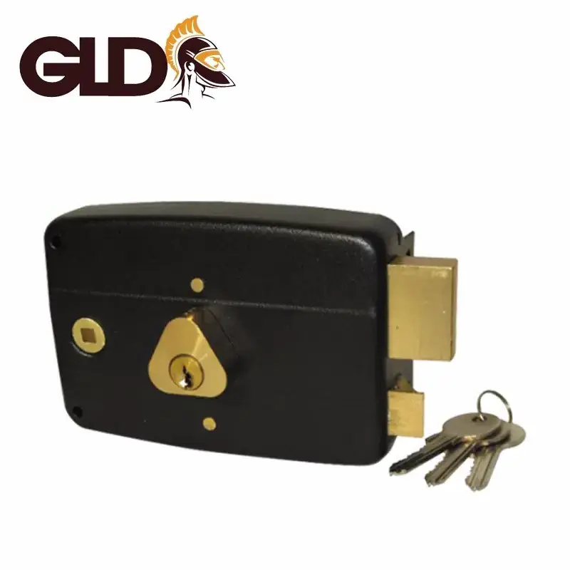 Free Sample OEM door lock Middle East 540 safety gate Lock brass cylinder Rim Door Lock