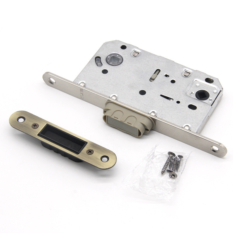 High quality European standard safety magnetic mortise door lock body french door mortise lock