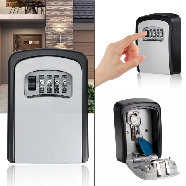 wall mounted door lock Password Combination Key Safe Storage key box