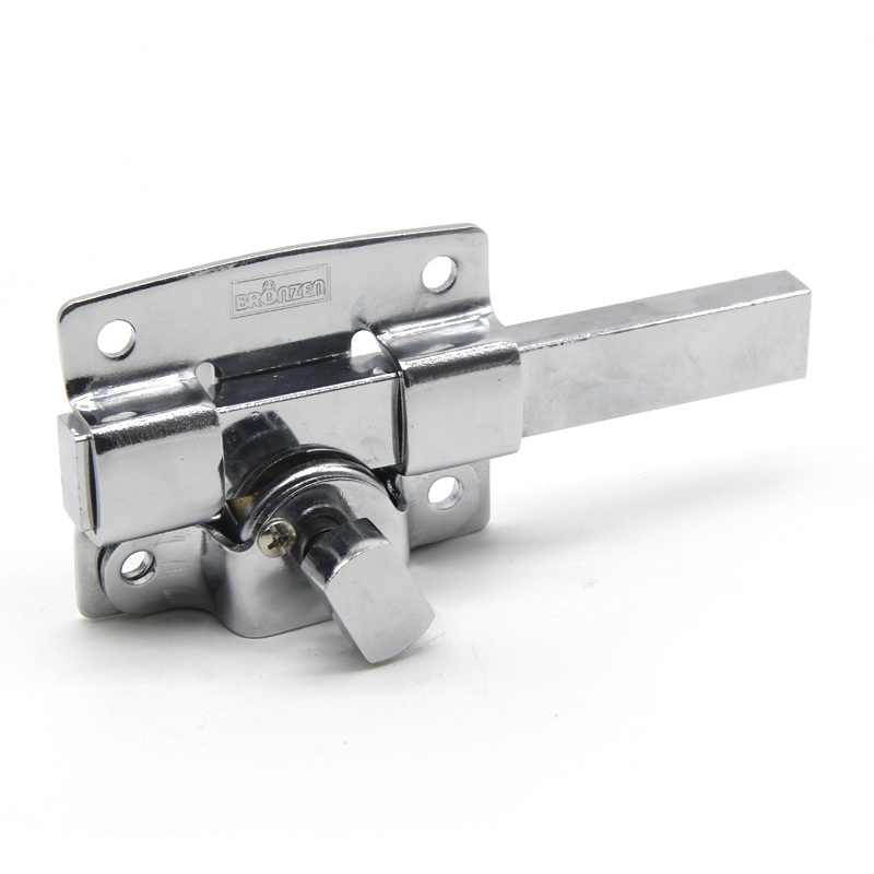 Stainless steel Door Latch Sliding Lock Iron Bolt Lock shutter gate locks With Keys