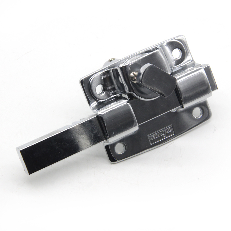 Stainless steel Door Latch Sliding Lock Iron Bolt Lock shutter gate locks With Keys