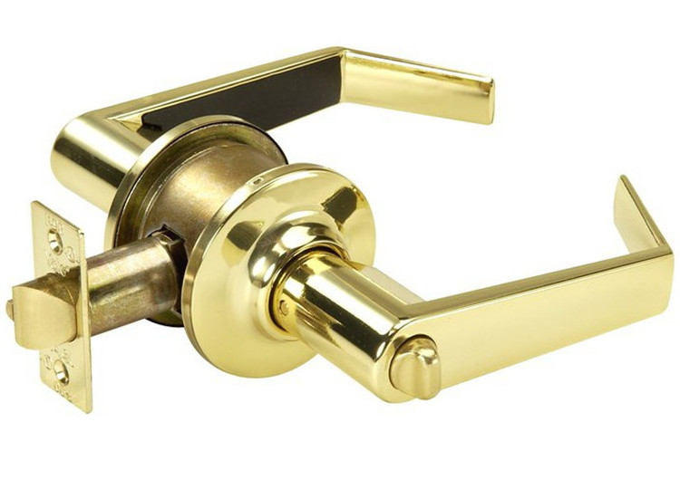 High Quality Security Quick Release Entry Lever Lock Double Sided Lever front hand door handle lock keyless