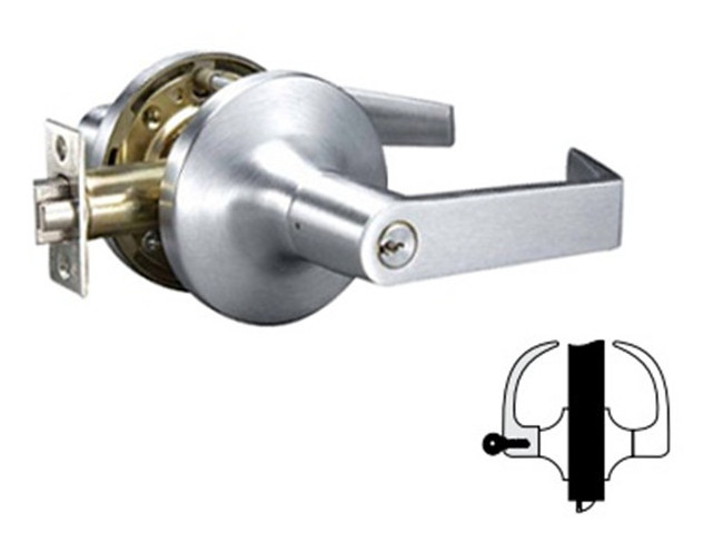 High Quality Security Quick Release Entry Lever Lock Double Sided Lever front hand door handle lock keyless