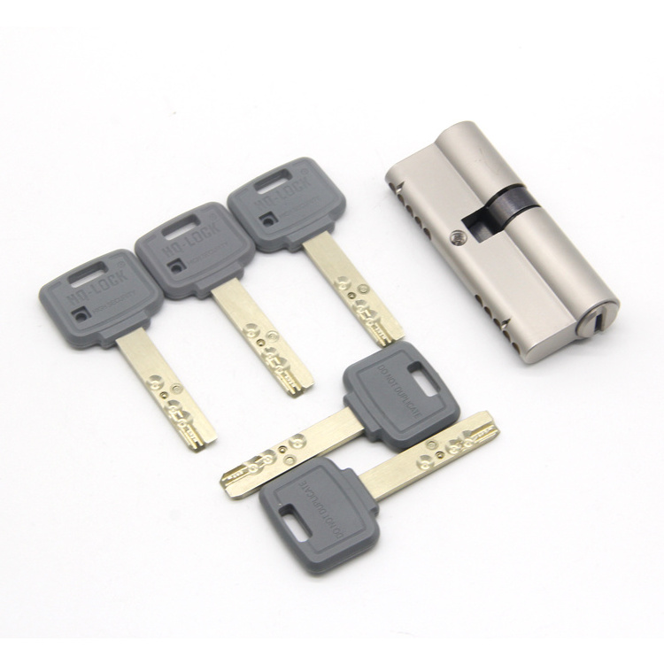 High Security Solid Brass Euro Profile Combination Door Lock Cylinder