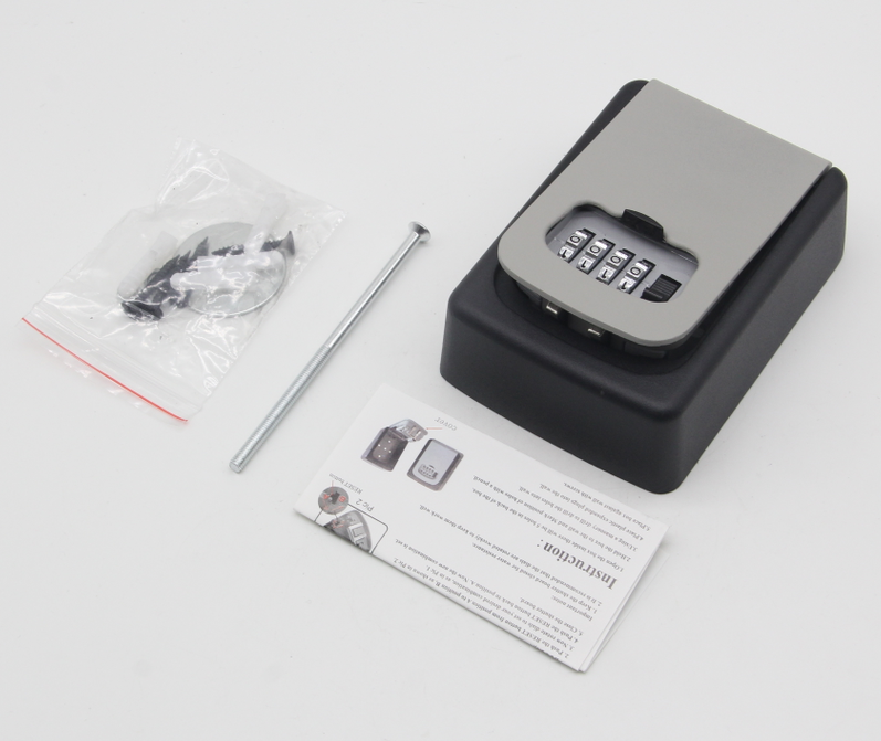 High Security Car Window Combination Key Box with Digital Code For Key Storage