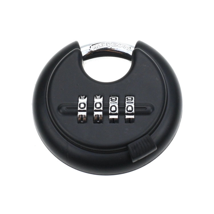 Warehouse Outdoor Round Disc Padlock digital lock Combination Lock Digital Password Disc Combination Padlock