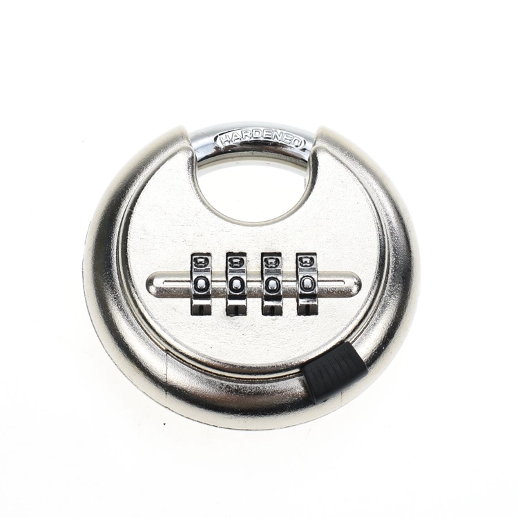 Warehouse Outdoor Round Disc Padlock digital lock Combination Lock Digital Password Disc Combination Padlock