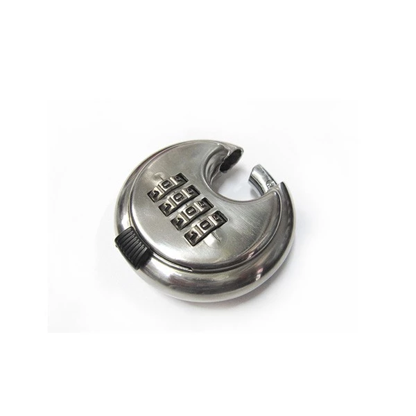 Warehouse Outdoor Round Disc Padlock digital lock Combination Lock Digital Password Disc Combination Padlock