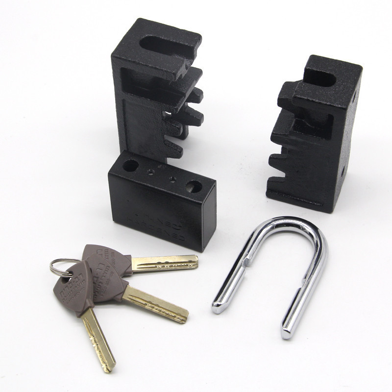 Top Security Anti-pry Waterproof Anti-theft pad lock Heavy Duty black square padlock With Shell