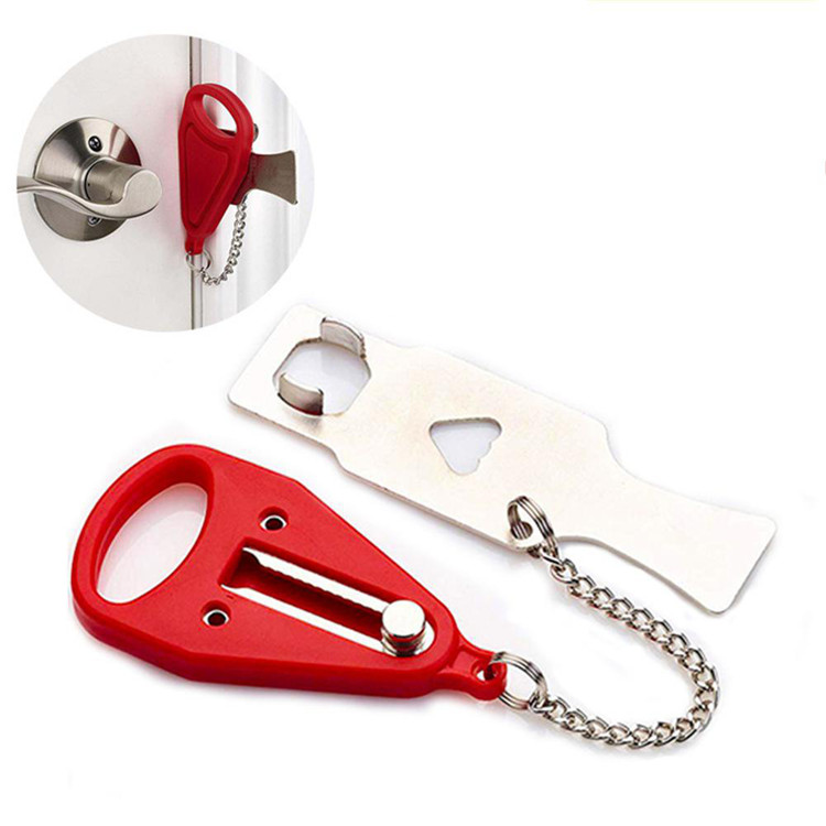 Portable Hotel Home Security Privacy Travel Mini Hardware portable Door Lock   for travel