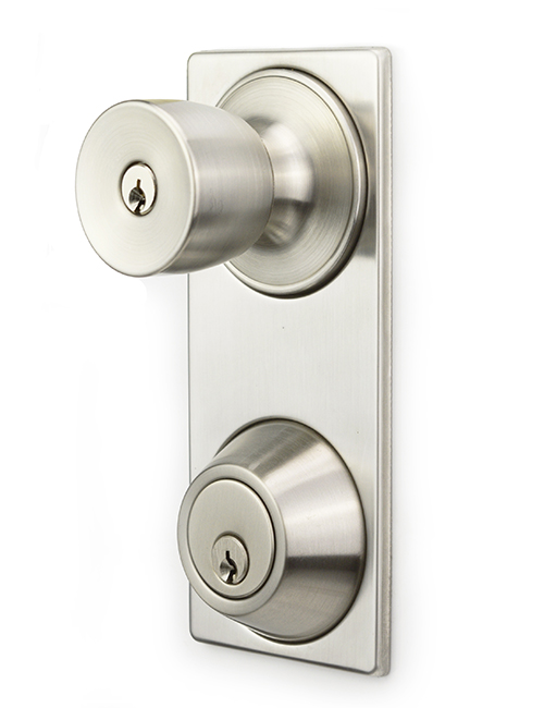 Door Entry Knobset Single Double Sided Brass Cylinder Deadbolt Combination Door Lock