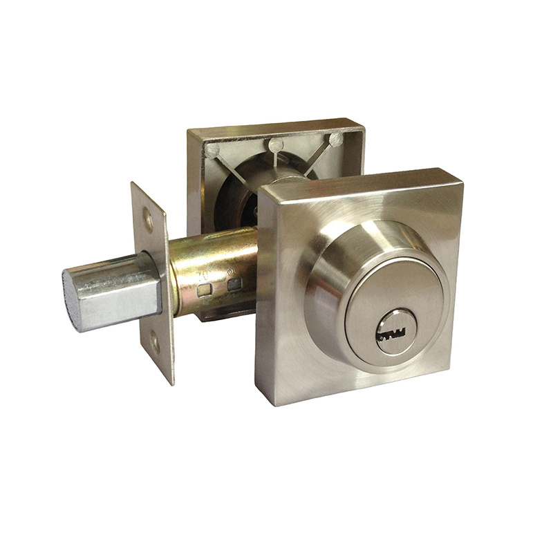 american standard Residential zinc alloy cover solid brass cylinder heavy duty single double deadbolt door Lock