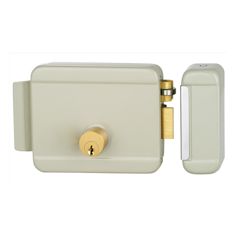 Stainless Steel 12V smart door lock cerradura inteligente Magnetic Electronic Metal Door Gate electronic Door Rim Lock