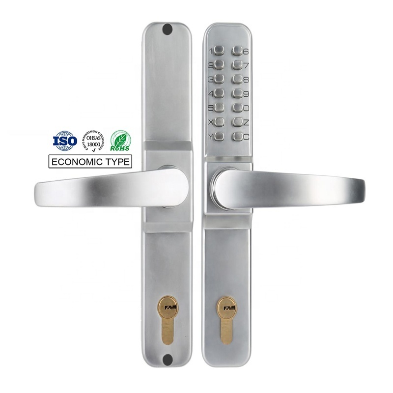 manufacturer wholesale Mechanical password outdoor door lock waterproof sunscreen zinc alloy mechanical digital code door lock