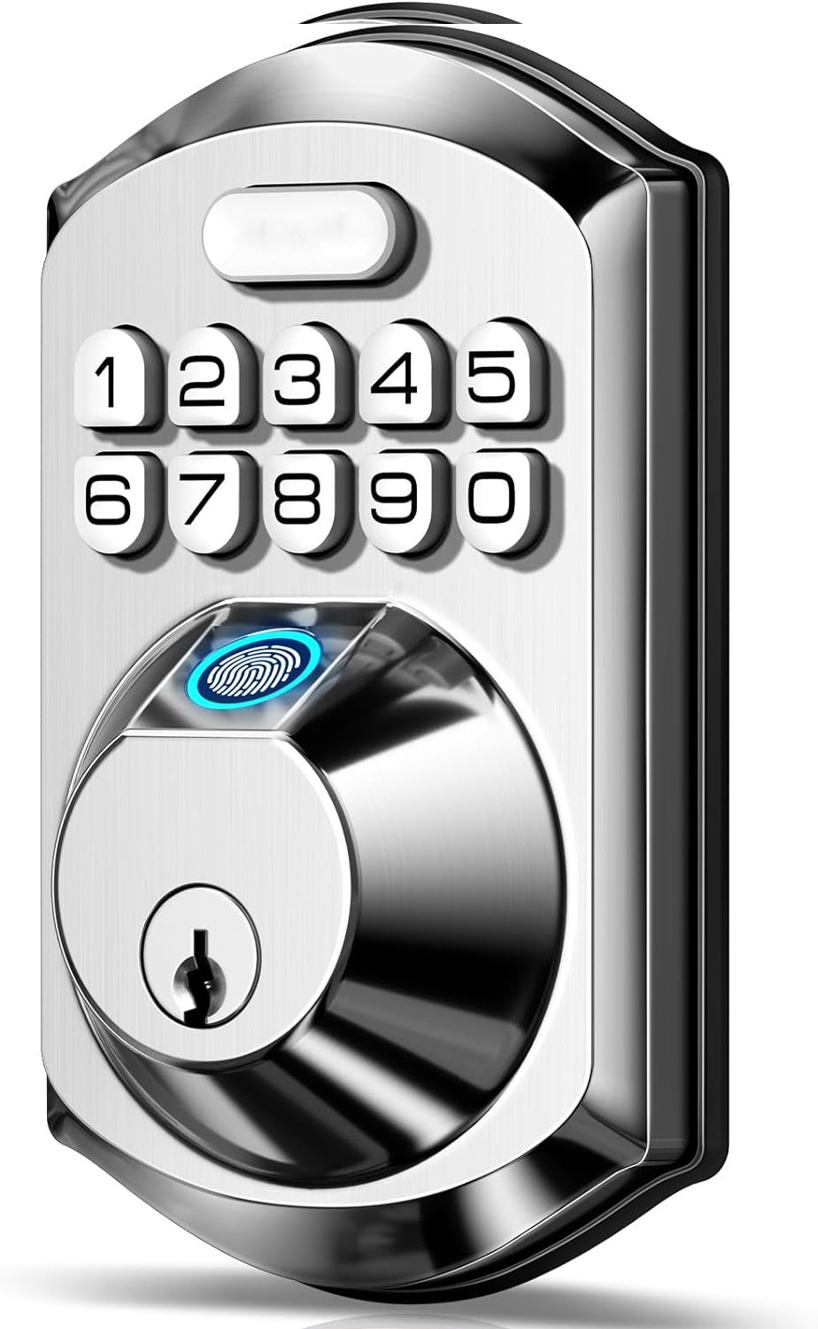 Fingerprint Keyless Entry Electronic Keypad Deadbolt Lock Smart Door Locks