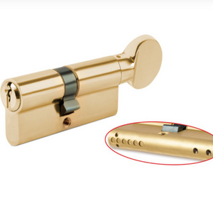 100mm european cylinder lock Classroom Bathroom Function  thumbturn door lock Cylinder parts