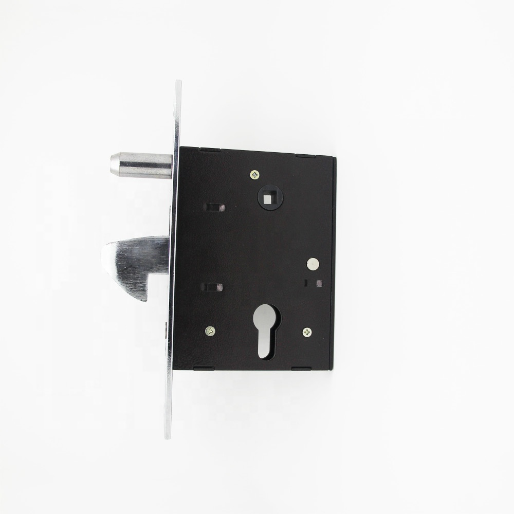 High security sliding door hook lock narrow mortise door  lock body with cross key