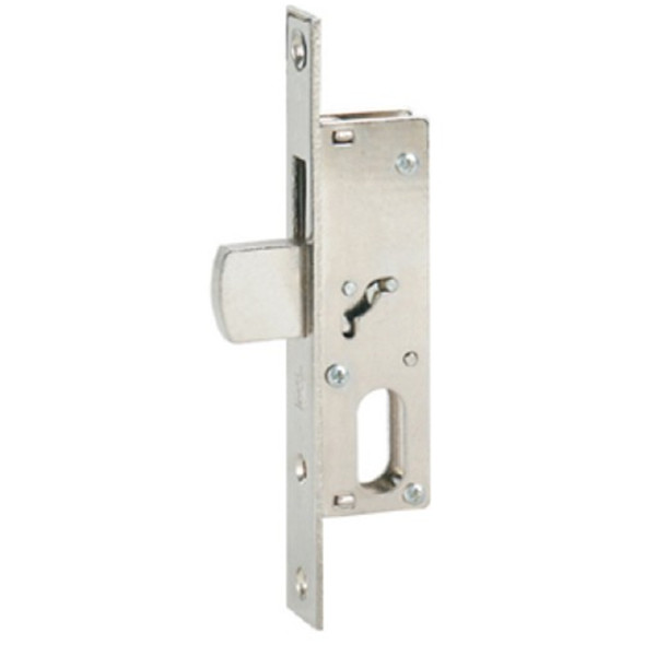 High security sliding door hook lock narrow mortise door  lock body with cross key