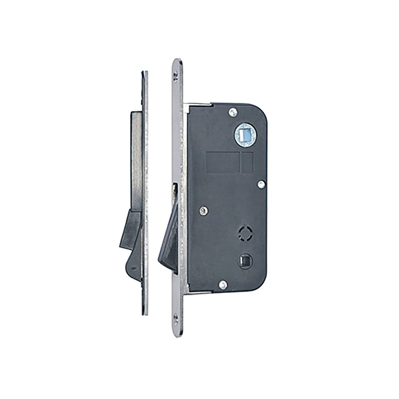 Security door lock system magnetic key interior mortise door lock body entrance door motorized lock