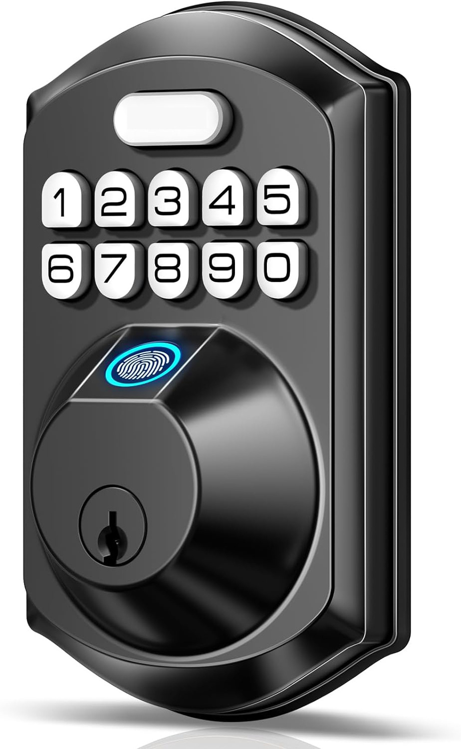 Fingerprint Keyless Entry Electronic Keypad Deadbolt Lock Smart Door Locks