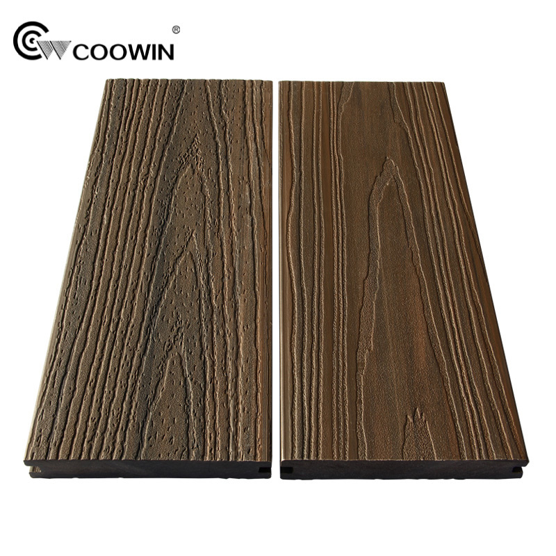 Plastic roof deck waterproofing composite wood decking outdoor WPC flooring board decking