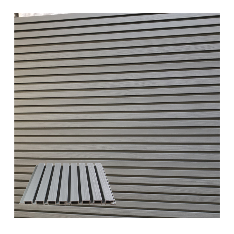 Good price batten cladding panel exterior strip wood plastic ceiling wpc timber tube WPC wall panel