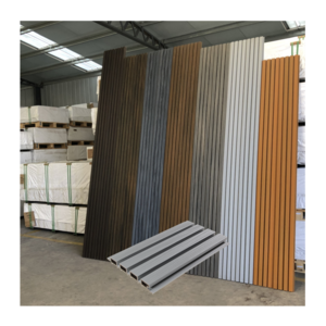 Good price batten cladding panel exterior strip wood plastic ceiling wpc timber tube WPC wall panel