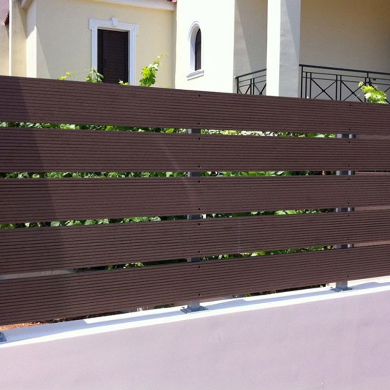 High Quality WPC Board Easy Install Wood Plastic Composite Fence Panel