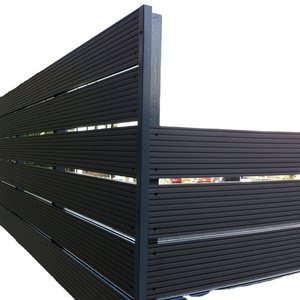 High Quality WPC Board Easy Install Wood Plastic Composite Fence Panel