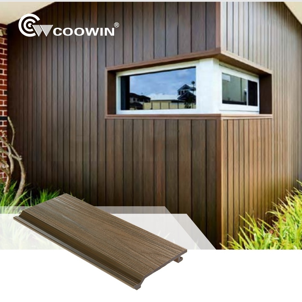 Outdoor waterproof wpc wall clad outdoor decorative wall cladding panel wall exterior cladding