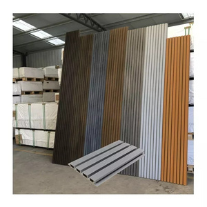 Exterior WPC Cladding Wood Plastic Composite Wall Panel Outdoor WPC Wall Panel External Timber Cladding Siding