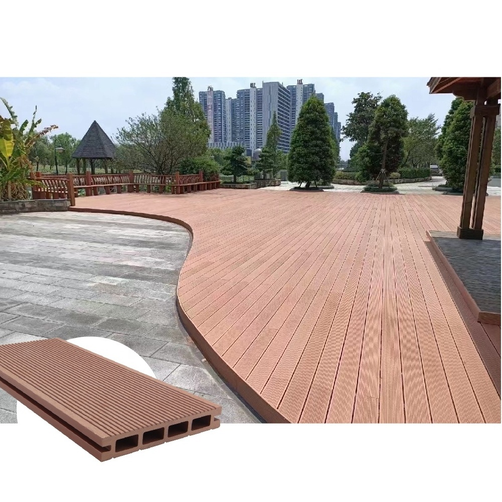 WPC Composite Decking Outdoor Engineered Flooring for Garden/Terrace/Swimming pool