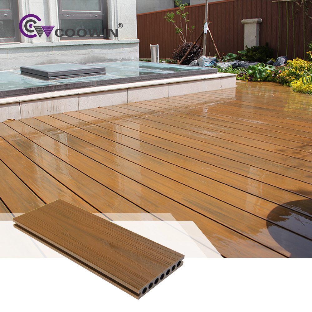 New Design Different Size Waterproof Swimming Pool Decking Wood Plastic Terrace Flooring