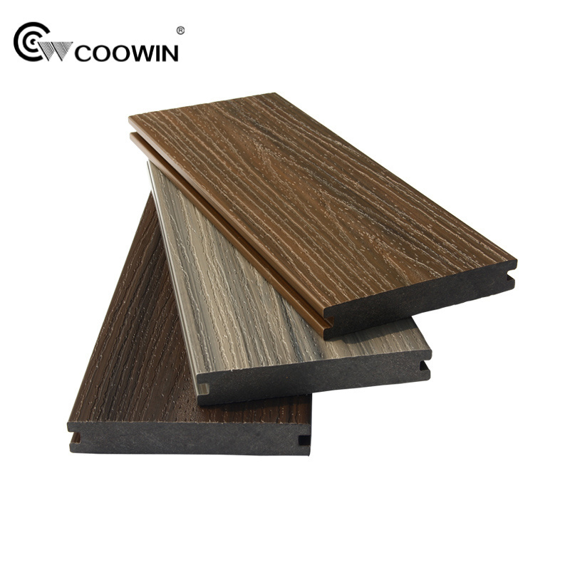 Plastic roof deck waterproofing composite wood decking outdoor WPC flooring board decking