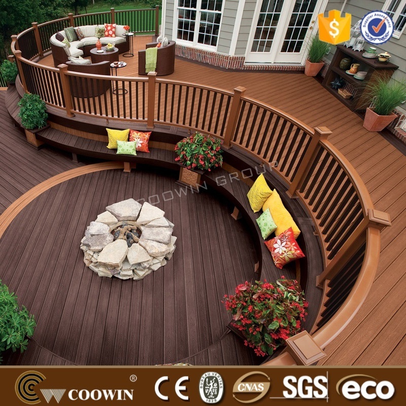 PWC decking/WPC timber hardwood flooring wood flooring for outdoor