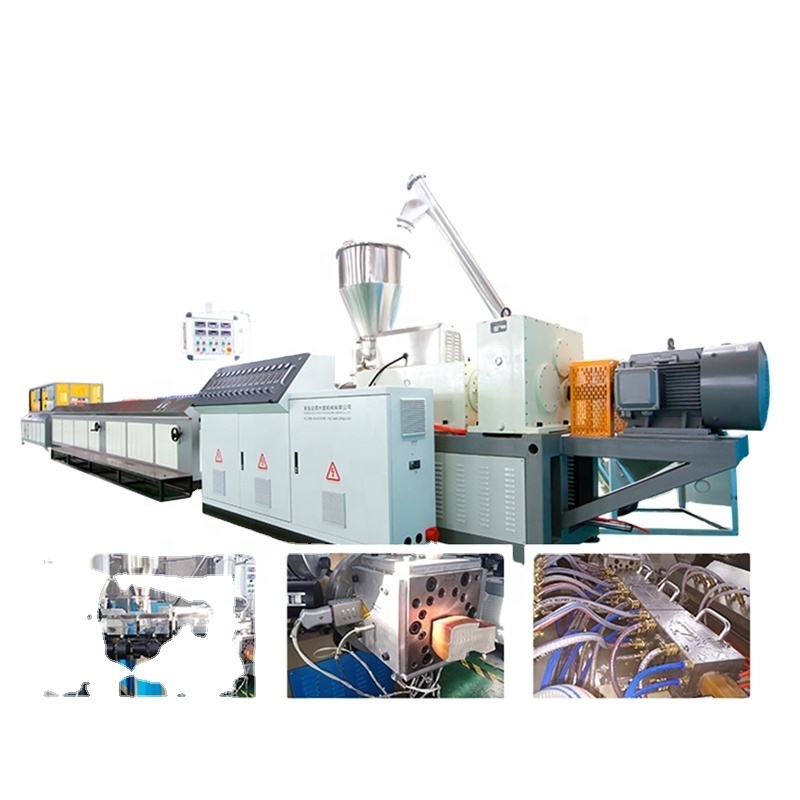 PVC WPC Window and Door Profiles Extrusion Line PVC Door  and Window Frame Making Machine Production Line