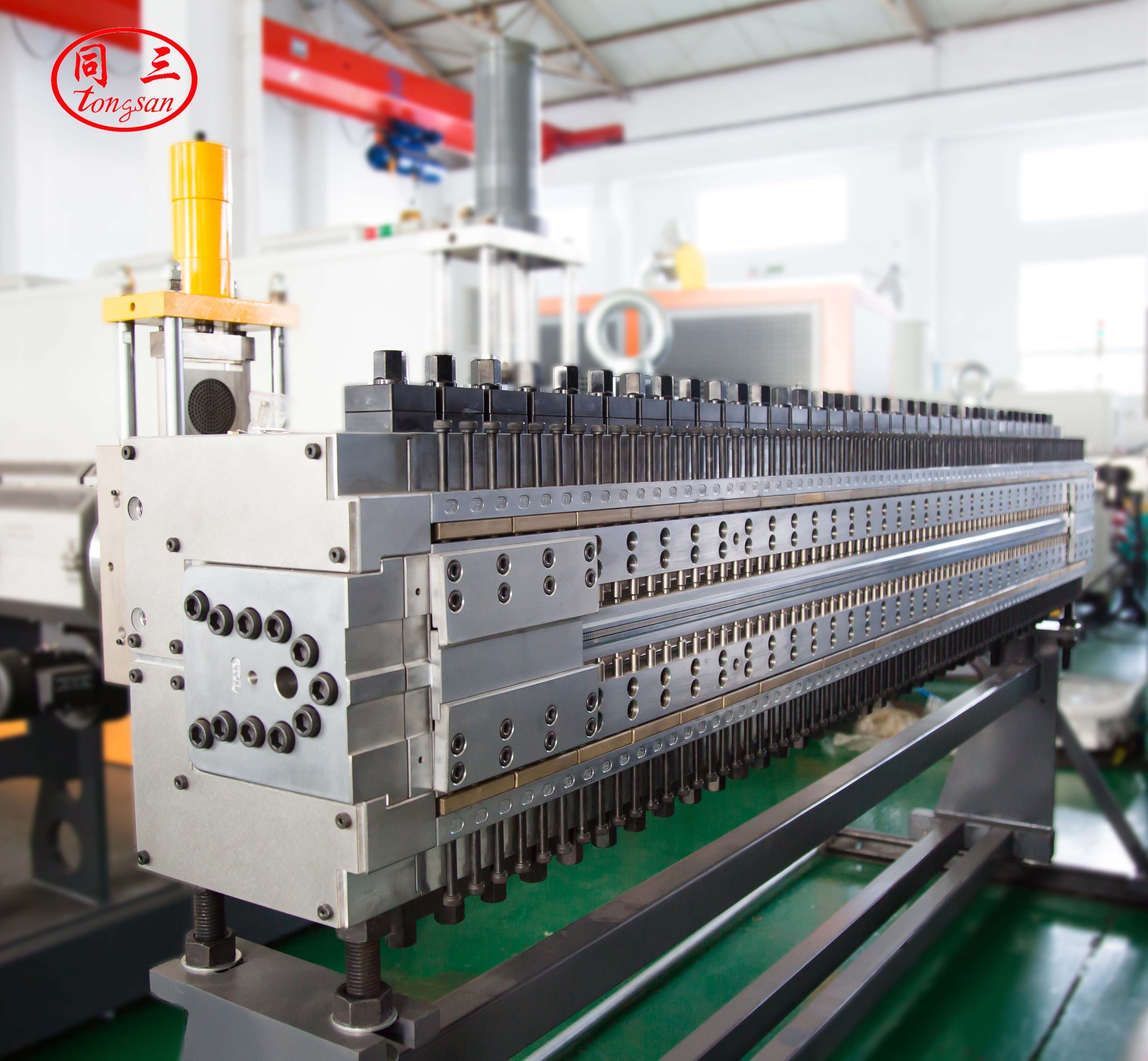 plastic pp corrugated hollow sheet making production machine used in  dry fruit gift packaging box