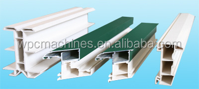 PVC profile extrusion machine upvc windows production line wpc window machinery