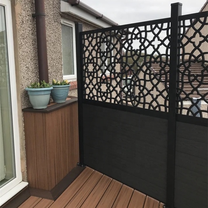 Wholesale Waterproof UV Composite Wood WPC Fence Wall Panel Outdoor