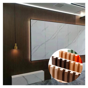 home improvement decoration wall cladding panel slat wall panel interior wpc wall panel