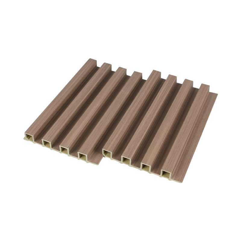 Composite Wpc Decking Tv Wall Decoration Board Wpc Fluted Wall Panel