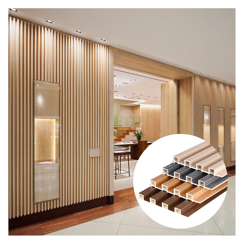 waterproof pvc composite wpc wall board bamboo wall panels