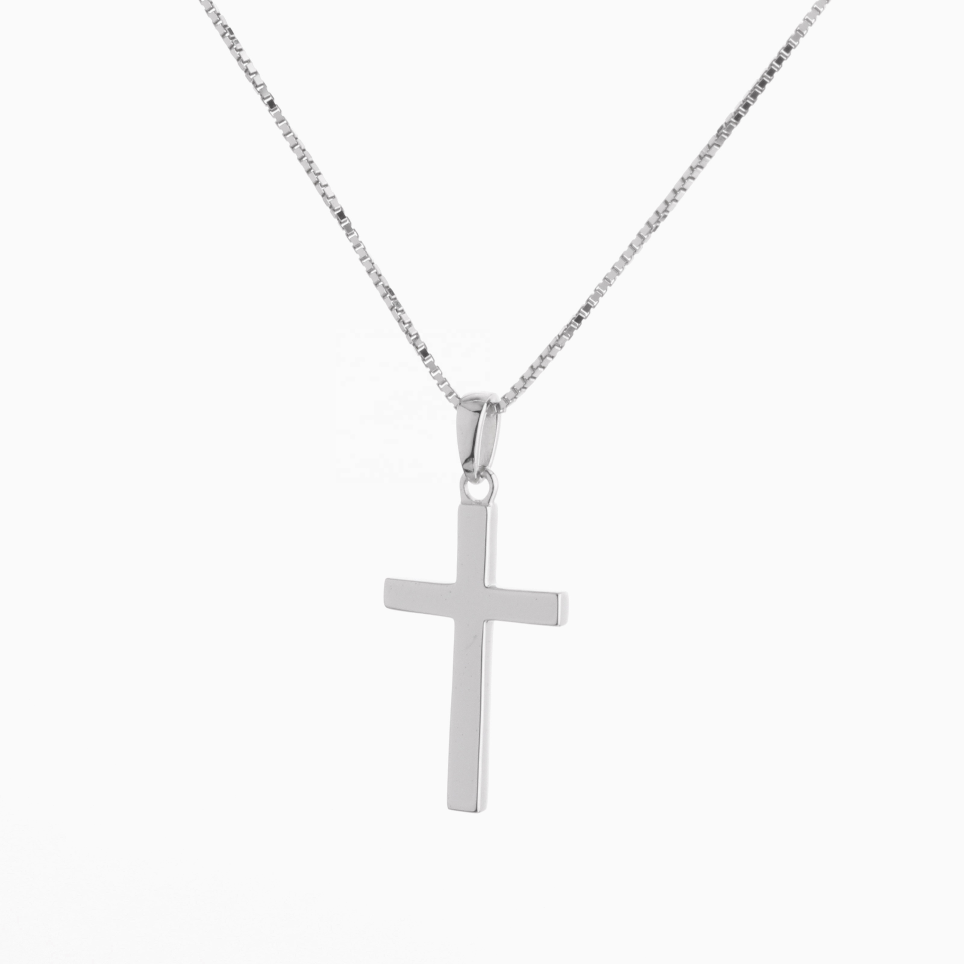 925 Sterling Silver Jewelry Plain Cross Pendant Charm Jewelry Women Men Pendant