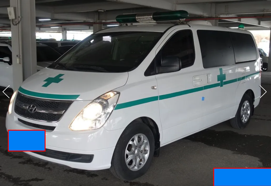 used ambulance 2.5 mini-van used emergency vehicle used H1 ambulance used van emergency car HD starex ambulance h1 hospital van