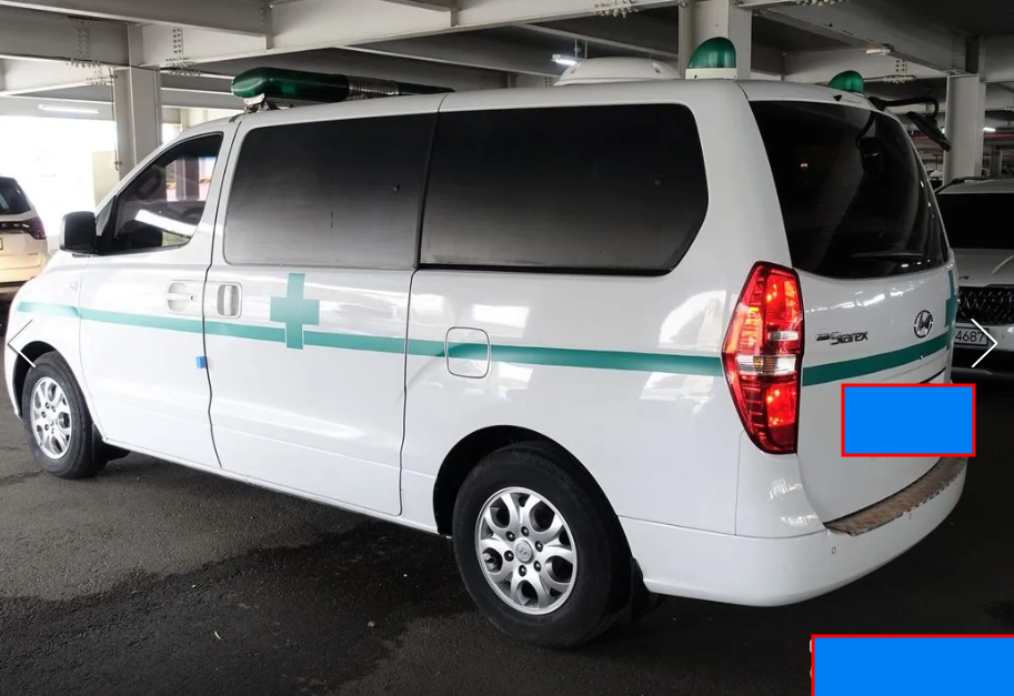 used ambulance 2.5 mini-van used emergency vehicle used H1 ambulance used van emergency car HD starex ambulance h1 hospital van