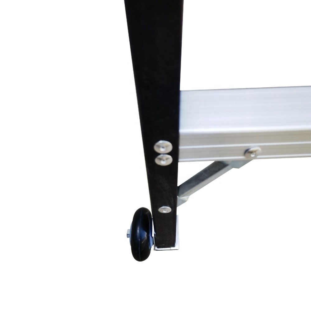 A 360 degree rotating ladder for handrail safety industry