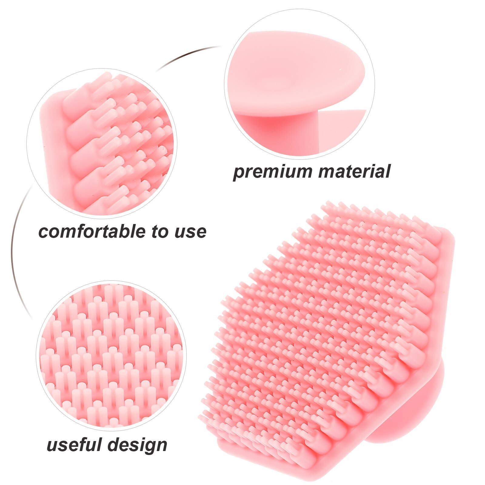 Mini Facial Blackhead Clean Scrubber Silicone Face Wash Deep Clean Shave Massage Face Scrub Brush Beauty Shower Skin Care Tool