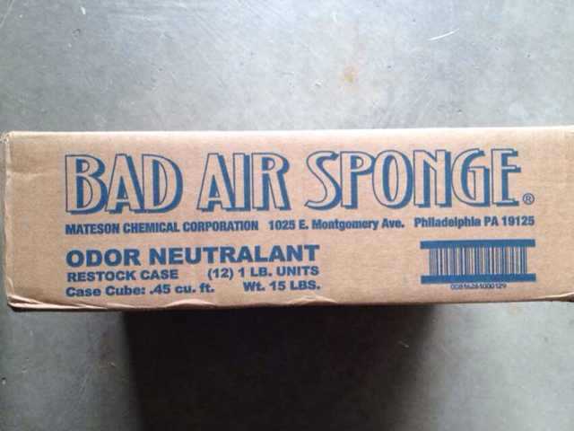 Bad air sponge , Air freshener