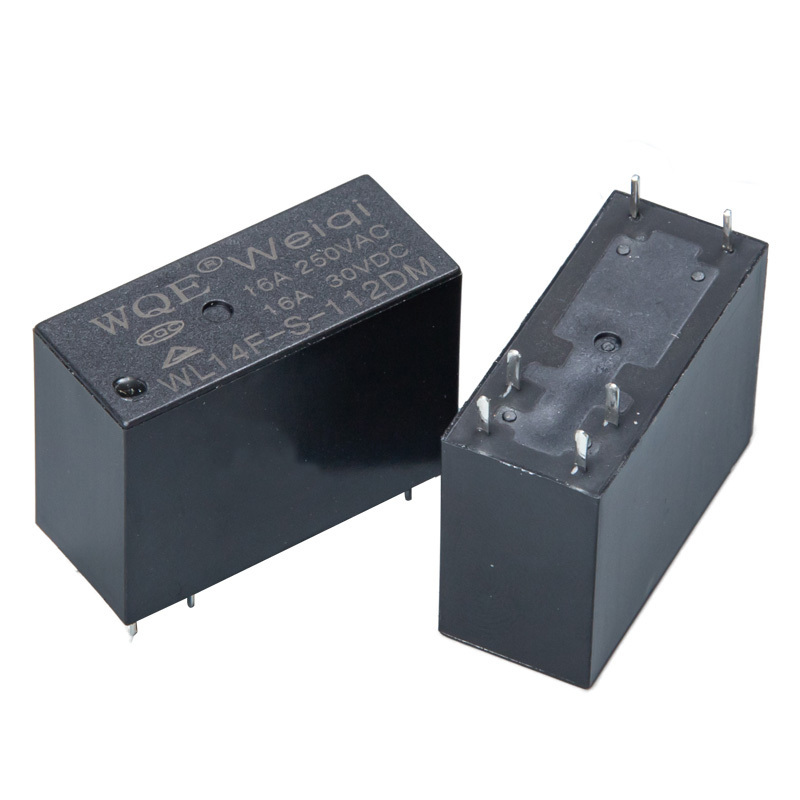 WQE PCB power relays Electromagnetic WL14F 1Z 12V 24VDC Miniature 6pin 8pin 1NO 1NC  2NO2NC  8A 16A RELAYS