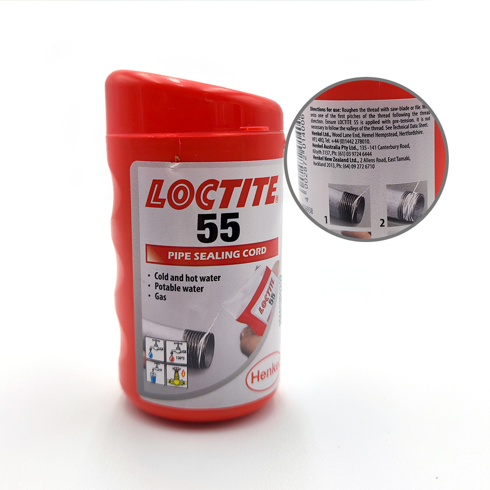 Henkel Loctiter 55  Pipe Sealing Thread Cord  Glue Adhesive Lock Tight Glue